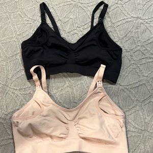 2-pack Bravado nursing & pumping dual bra, size large